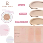 BLACK ROUGE Thin Layer Clear Cushion - Wegański podkład z efektem soft-focus i naturalnego semi-matu SPF 50+ PA++++ Butter Rum 14g